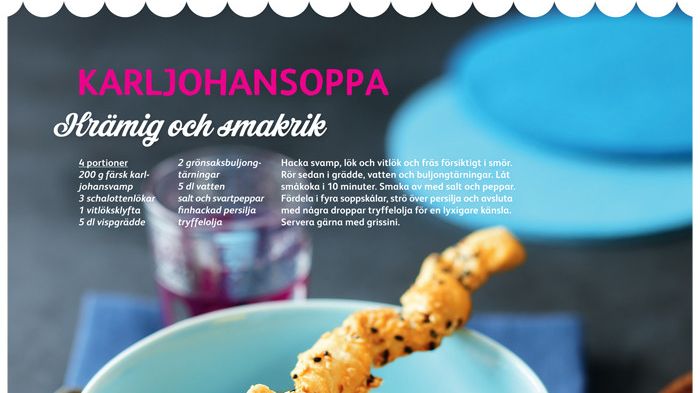 Karljohansoppa - från Skånemejeriers nya kokbok Ät Godare