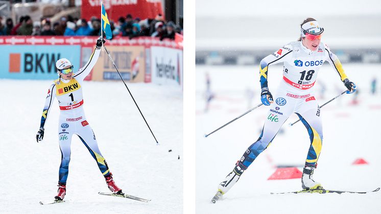Stina Nilsson and Ebba Andersson. Photo: Nordic Focus 
