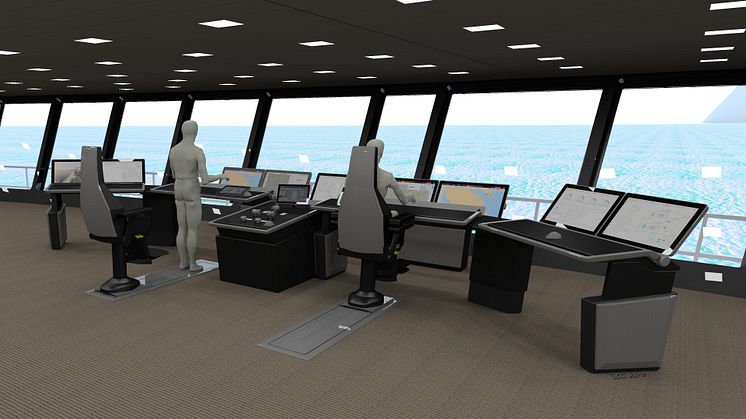 Kongsberg Maritime’s K-Master system will be the focus on Scenic Eclipse’s state-of-the-art bridge
