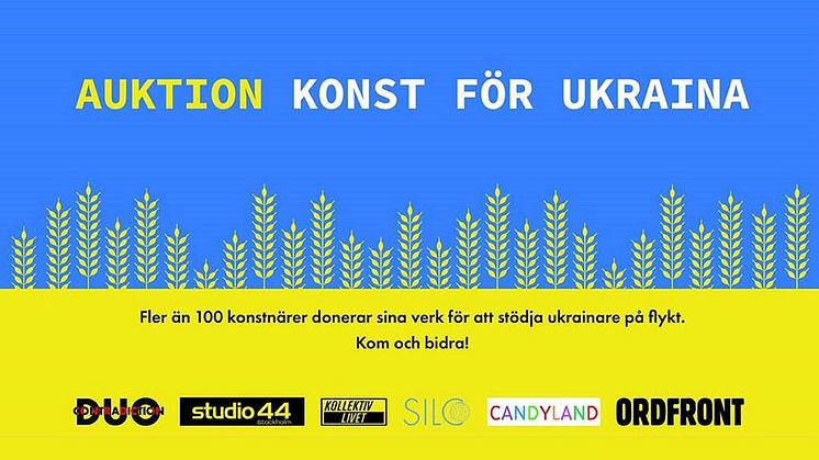 Auktion - Konst för Ukraina