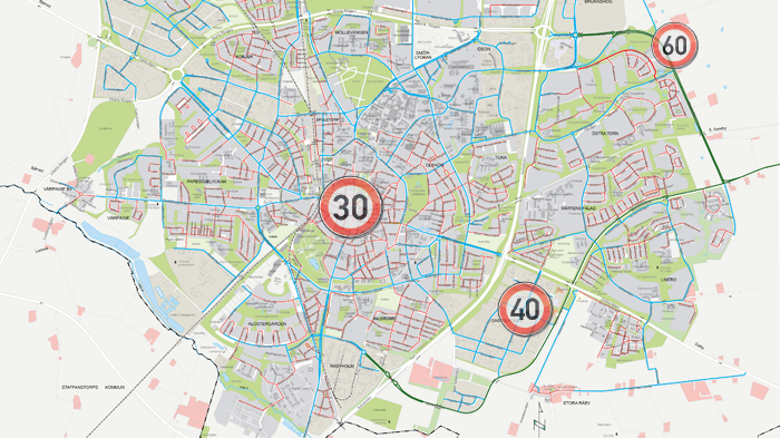 30, 40, 60 – nu välkomnas synpunkter på de nya hastighetsgränserna i Lund, Vallkärra och Stångby