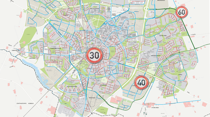 30,40, 60: nu skyltas gatorna om i Lund, Vallkära och Stångby