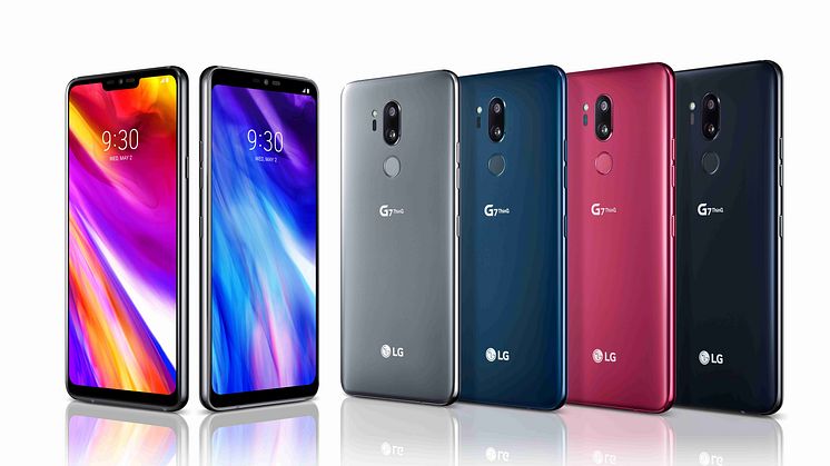 LG lanserer deres nye flaggskipmobil: LG G7 ThinQ.