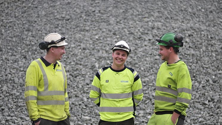 Fra venstre: Rune Kvam Vingen, Jonas Øverby og Geir Ivar Lauritzen. Foto: Anja Sønstevold 