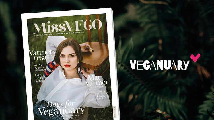 MissVEGO startar 2022 med Veganuary