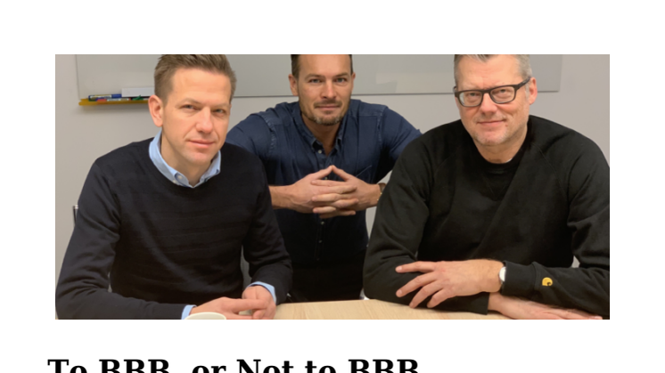 To BBB, or Not to BBB