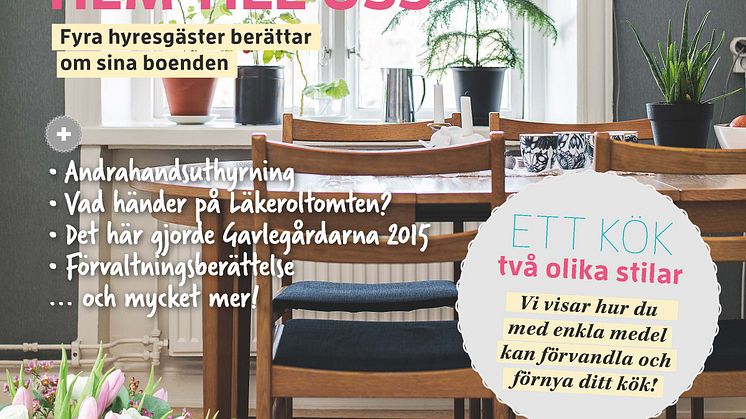 Gavlegårdarna gör årsredovisningen 2015 som magasin 