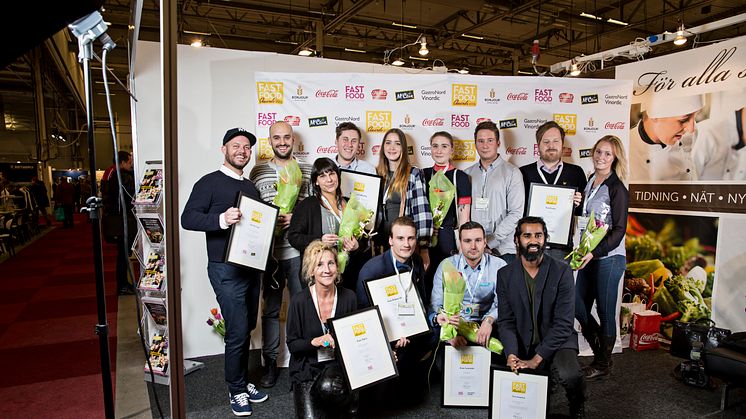 Fast Food Awards 2015 - Vinnare med matglädje