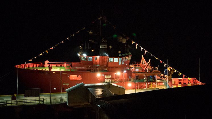 Esvagt Cornelia namegiving in Trondheim.