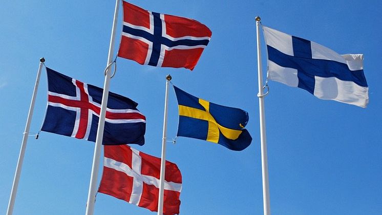 Nordic flags