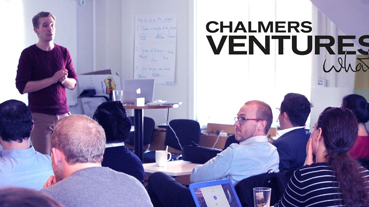 50 exalterade entreprenörer i vårens omgång av Chalmers Ventures Startup Camp.
