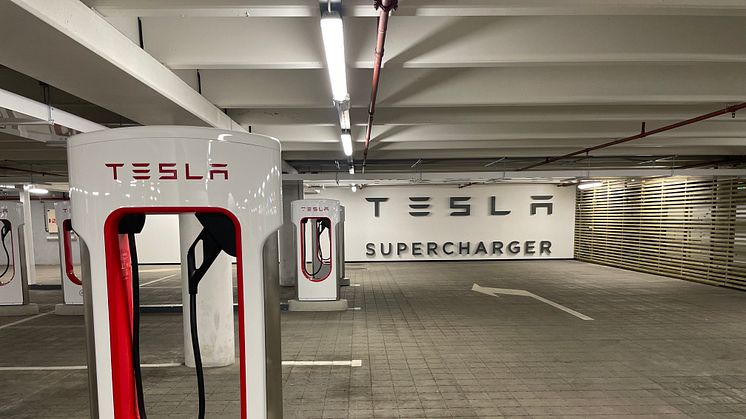 Tesla Super Charger | Ullevaal Stadion