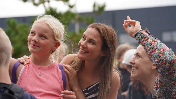 Sofie Østergaard og Nina Bendixen er igen i år værter for Børnenes Klimamøde