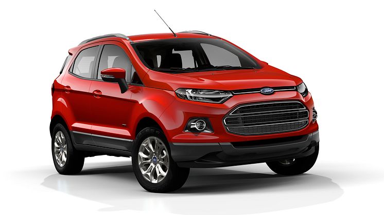 Ford viser EcoSport i Paris; ny SUV med småbilens praktiske egenskaper