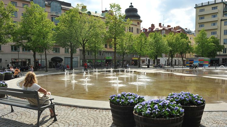 Bevakningskameror sätts upp på Järntorget