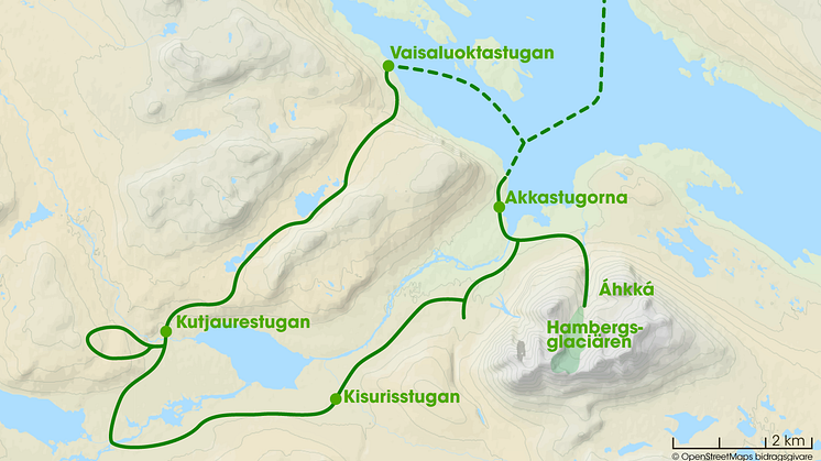 Karta Fjällkurs 2017