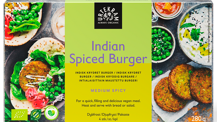 Urtekram Indian Spiced Burger