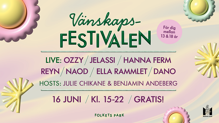 Sommarlovet inleds med festival i Folkets Park