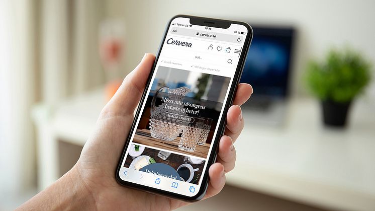 Cervera gör nytt rekordkvartal och fyrdubblar e-handeln
