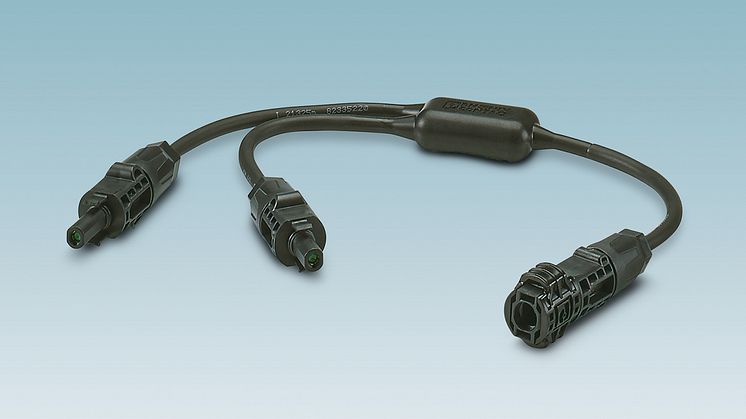 Connectors for the DC energy distribution of photovoltaic systems