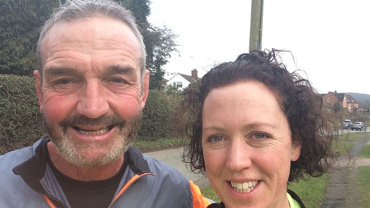 ​Uttoxeter stroke survivor takes on Resolution Run for the Stroke Association