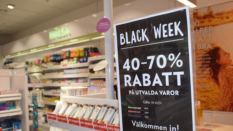 Black Week hos Kronans Apotek