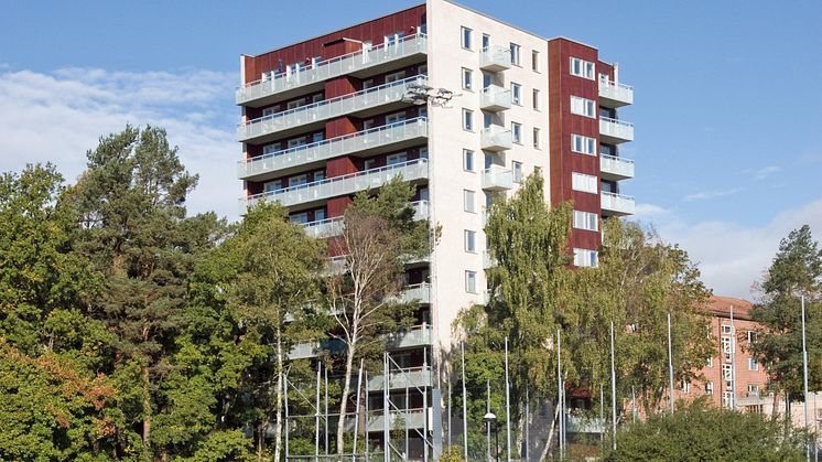 Skåningen, TermoDeck i bostadshus