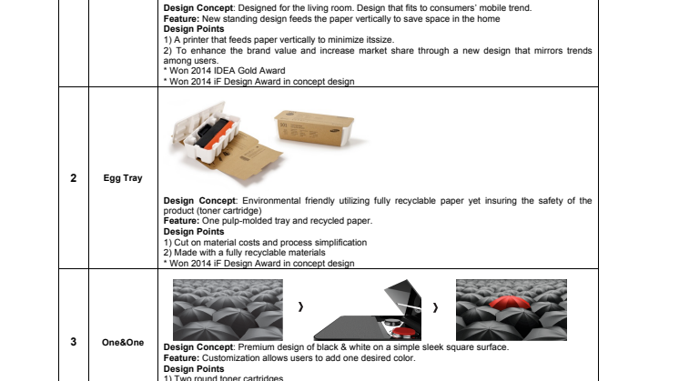 Bilaga (Design Concept Printers)