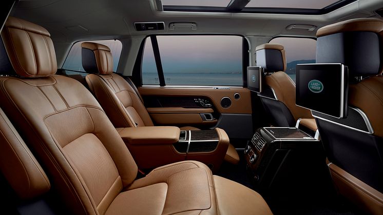 Range Rover Model Year 2018 cabin 