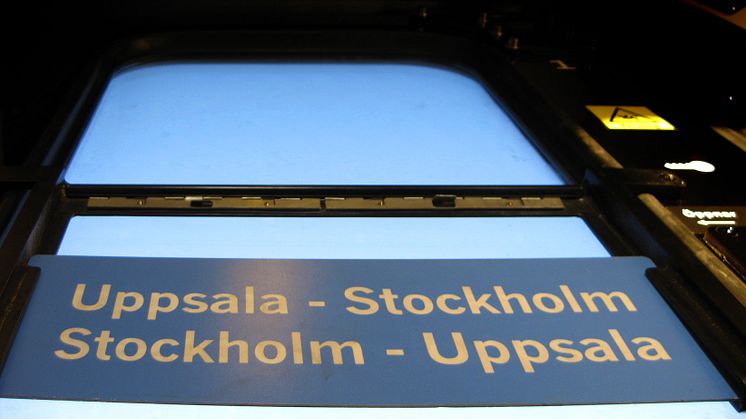 Revidering; Allt fler pendlar från Stockholm till Uppsala