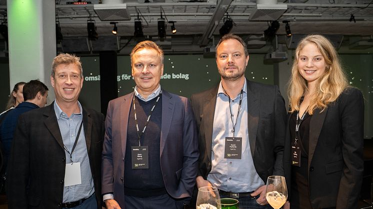 Sweden Technology Fast 50 - bilder från prisutdelningen