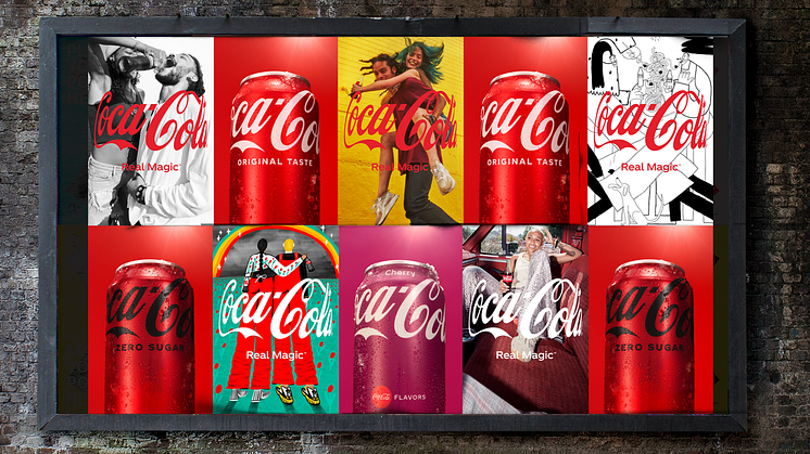 Coca-Cola lanserar ny global plattform, uppdaterad logotyp och kampanjen We Are One Coke Away from Each Other