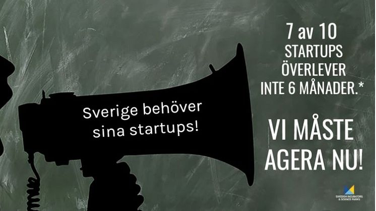 *Baseras på en enkät besvarad av 450 startups i forskningsnära innovationsmiljöer. Enkäten är genomförd av SISP och Ignite Sweden under April 2020.