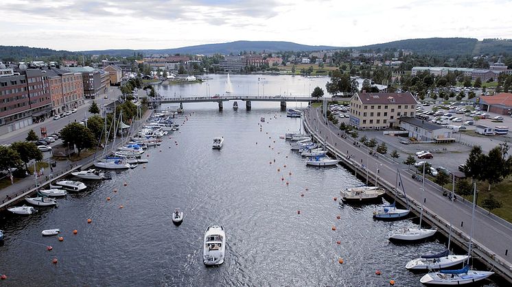 Norra inloppet i Härnösand.