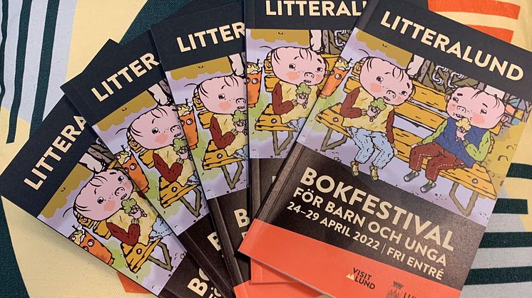 Litteralunds program finns nu att hämta på bibliotek och medborgarcenter. 