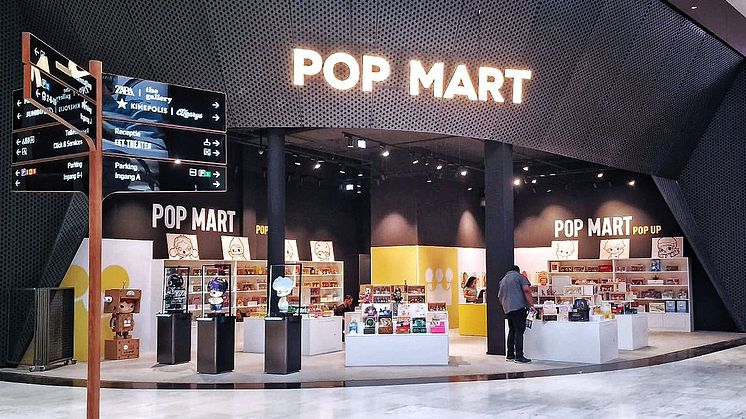 Pop Mart first pop-up store in Amsterdam