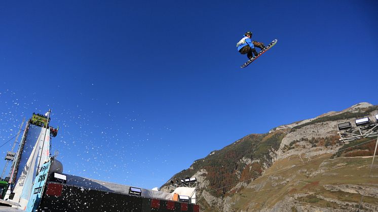 Sven Thorgren på världscupen i Chur, Schweiz. Foto: Marcel Laemmerhirt/FIS. 
