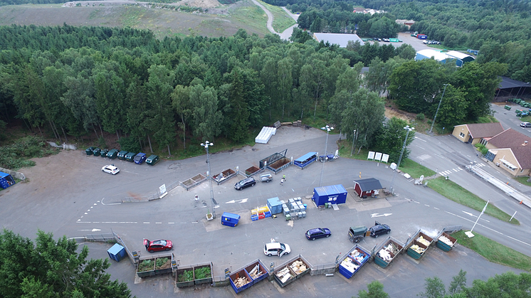 Måsalycke återvinningscentral öppen under fyra lördagar