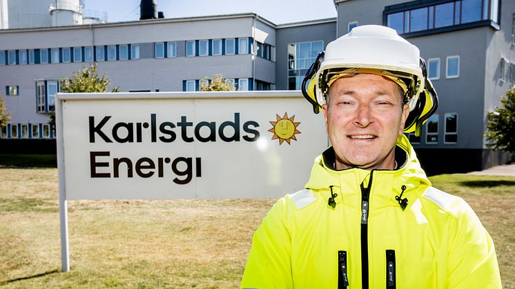 Erik Kornfeld, vd på Karlstads Energi, lyfter fram servicen som en av förklaringarna till att bolaget har Sveriges nöjdaste fjärrvärmekunder.