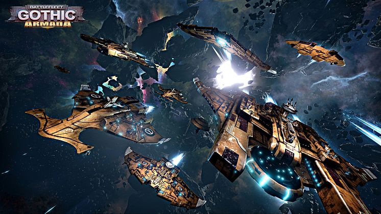Battlefleet Gothic: Armada Unleashes its Tau Empire DLC with Explosive Trailer! 