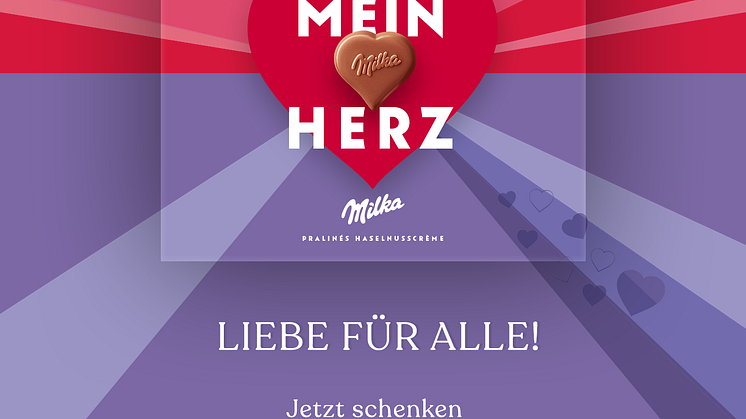 Liebe für alle: Valentinstag mit Milka