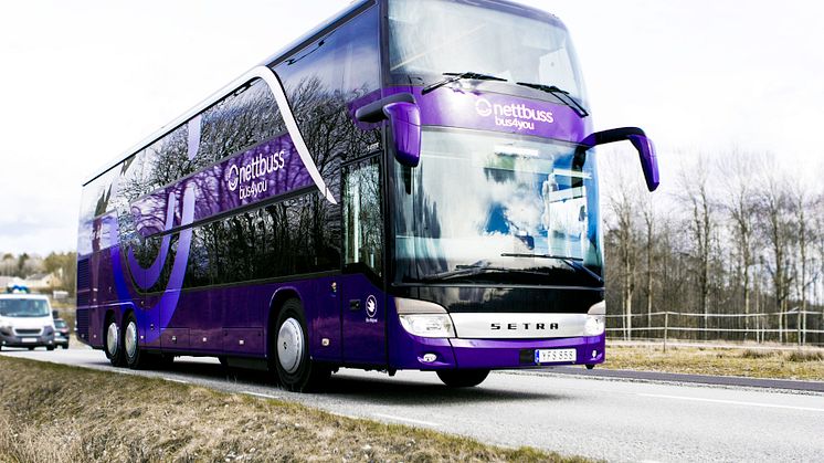 Fortsatt satsning i norr med Nettbuss Bus4You – ny premiumbuss mellan Ludvika och Stockholm