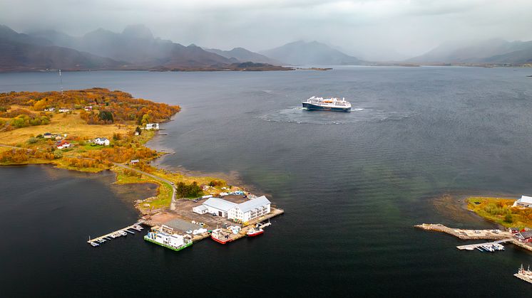 Havila Capella i Eidsfjorden