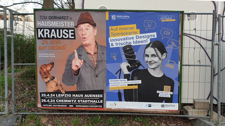 Plakat "Leipzig Ambassadors" (rechte Seite)