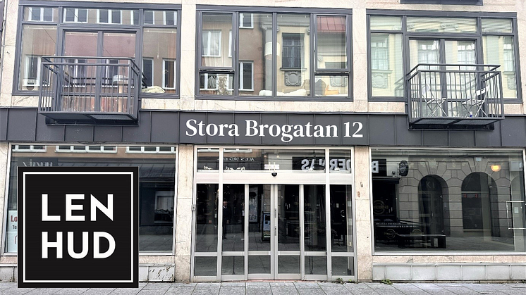 Croisette förmedlar ytor åt Lenhud på Stora Brogatan i Borås