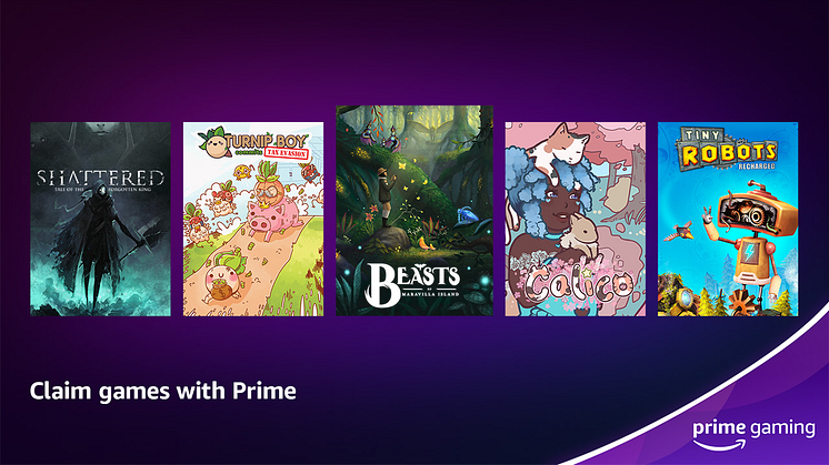 Prime Gaming Adds Eight Games, Bringing May Line-Up total to 23 Free Titles
