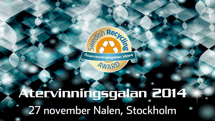 Swedish Recycling Award – viktigt initiativ för proaktivt miljöarbete