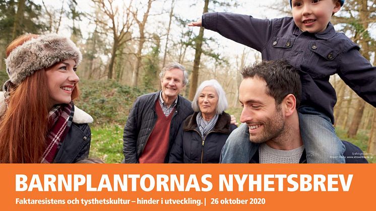 BARNPLANTORNAS NYHETSBREV oktober 2020