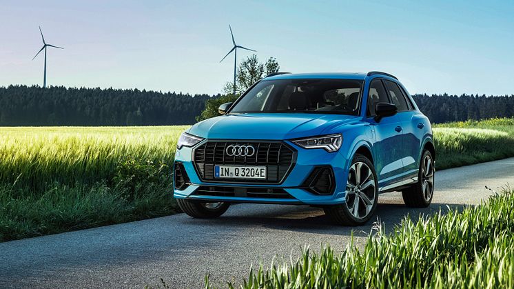 Audi Q3 TFSI e (Turboblå)