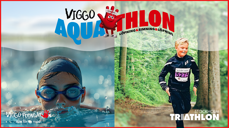 Viggo Aquathlon; Ett samarbete mellan Stockholm Triathlon och Viggo Foundation